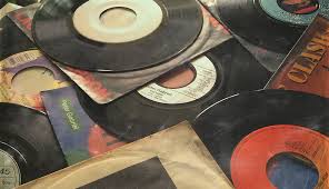pile of records
