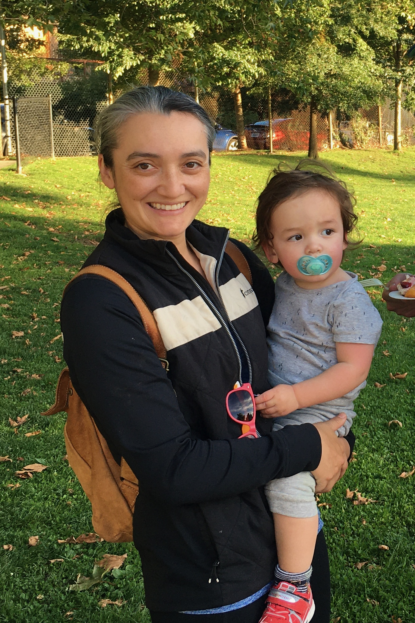 Recent pic of Johanna and son